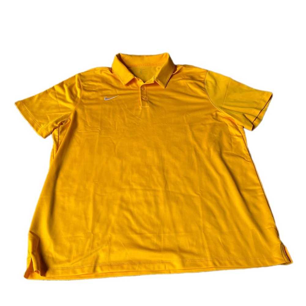 Nike Yellow Polo Shirt